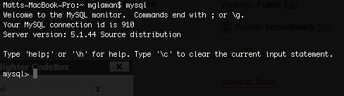 Accessing XAMPP MySQL via command line.